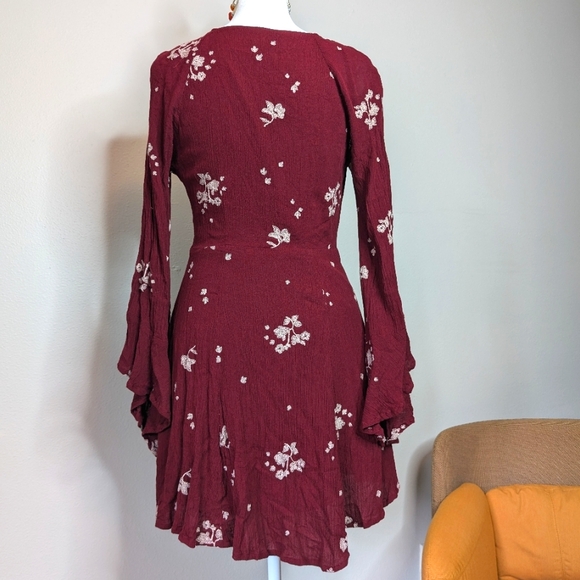Free people flare sleeve dress - Picture 4 of 5